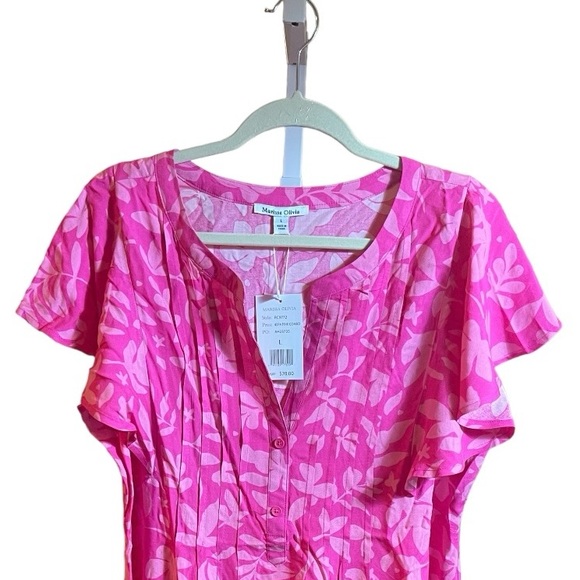 NWT Marissa Olivia Dress. Color Pink. Size Large. - Picture 11 of 16